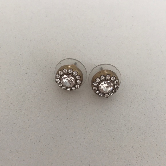 J. Crew Jewelry - J. Crew glimmer circle stud earrings